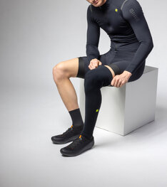 ALÉ Kolesarski rokavčki - TERMICO - črna