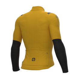 ALÉ Kolesarski dres z dolgimi rokavi zimski - WARM RACE 2.0 R-EV1 - rumena
