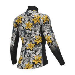 ALÉ Kolesarski dres z dolgimi rokavi zimski - HIBISCUS PR-R - večbarvno