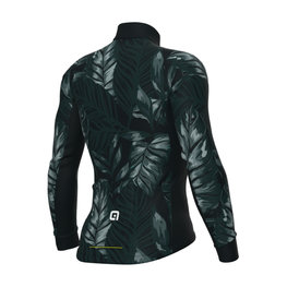 ALÉ Kolesarski dres z dolgimi rokavi zimski - WILD PR-E - zelena