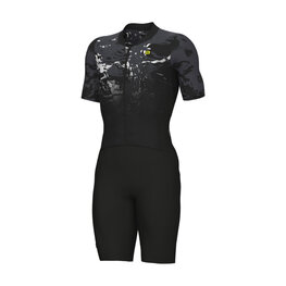 ALÉ Kolesarski kombinezon - R-EV1 HIVE 2.0 - siva/bela/črna