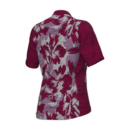 ALÉ Kolesarski dres s kratkimi rokavi - OFF ROAD - GRAVEL SUNRISE - rdeča