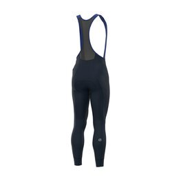 ALÉ Kolesarske dolge hlače z naramnicami - KLIMATIK K-TOUR - modra