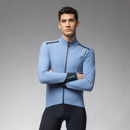 ALÉ Kolesarska  vetru odporna jakna - KLIMATIK K-TORNADO - modra