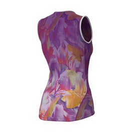 ALÉ Kolesarska  majica brez rokavov - LILIUM INTIMO - vijolična/rdeča/oranžna