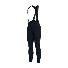 ALÉ Kolesarske dolge hlače z naramnicami - R-EV1 VOLTAGE - modra