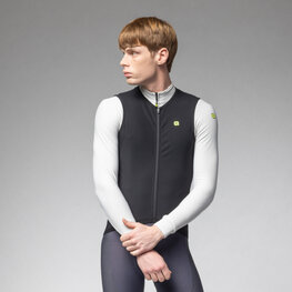 ALÉ Kolesarski brezrokavnik - PR-E THERMO 2.0 - črna