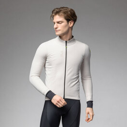 ALÉ Kolesarska  vetru odporna jakna - PRAGMA FONDO 3.0 - bela/črna