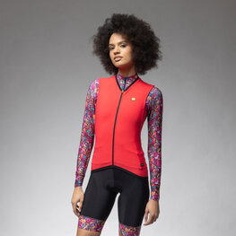 ALÉ Kolesarski brezrokavnik - PR-E THERMO 2.0 - rožnata