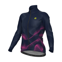 ALÉ Kolesarska  podaljšana jakna - PRAGMA COSMIC - modra