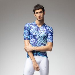 ALÉ Kolesarski dres s kratkimi rokavi - PR-E CLOROFILLA - večbarvno