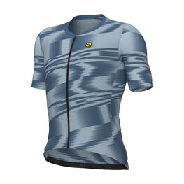 ALÉ Kolesarski dres s kratkimi rokavi - TECHNO PR-E - modra