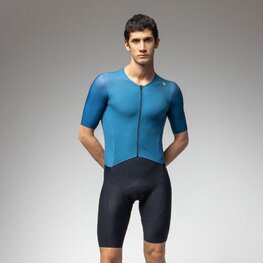 ALÉ Kolesarski kombinezon - R-EV1 EAGLE - modra/črna