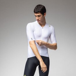 ALÉ Kolesarski dres s kratkimi rokavi - R-EV1 SPRINTER 2.0 - bela