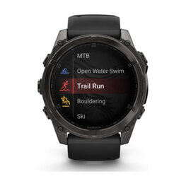 GARMIN pametna ura - FENIX 8 AMOLED SAPPHIRE 51 mm - črna