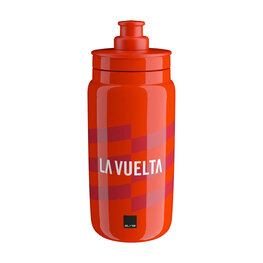 ELITE Kolesarska steklenica za vodo - FLY VUELTA ICONIC RED 550 ML 2026 - rdeča