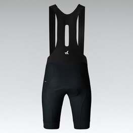 GOBIK Kolesarske kratke hlače z naramnicami - ABSOLUTE 7.0 - črna