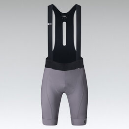 GOBIK Kolesarske kratke hlače z naramnicami - ABSOLUTE 7.0 - siva