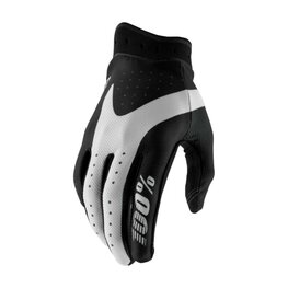 100% SPEEDLAB Kolesarske  rokavice z dolgimi prsti - ITRACK - črna/bela