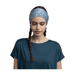 BUFF Kolesarski trak za lase - COOLNET UV WIDE - modra
