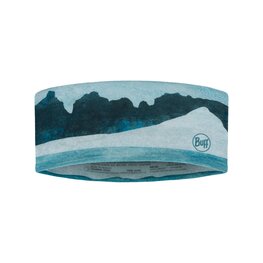 BUFF Kolesarski trak za lase - COOLNET UV WIDE - modra