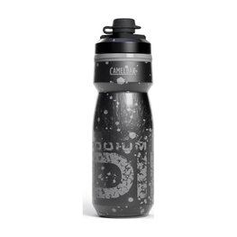 CAMELBAK Kolesarska steklenica za vodo - PODIUM DIRT SERIES CHILL 0,62l - črna/siva