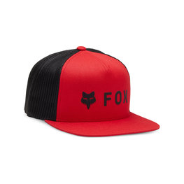 FOX Kolesarska kapa - ABSOLUTE MESH SNAPBACK - rdeča