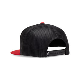 FOX Kolesarska kapa - ABSOLUTE MESH SNAPBACK - rdeča