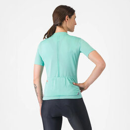 CASTELLI Kolesarski dres s kratkimi rokavi - ANIMA 4 - svetlo modra