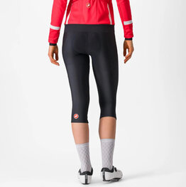 CASTELLI Kolesarske 3/4 hlače brez naramnic - ENTRATA W - črna