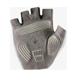 CASTELLI Kolesarske rokavice s kratkimi prsti - ESPRESSO - bela