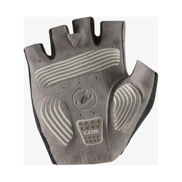 CASTELLI Kolesarske rokavice s kratkimi prsti - ESPRESSO - črna