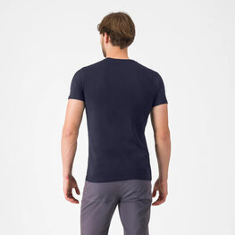 CASTELLI Kolesarska  majica s kratkimi rokavi - CASTELLI '76 - modra