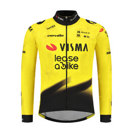RAPIDGEAR Kolesarski dres z dolgimi rokavi poletni - REPLICA VISMA 2026 - rumena/črna