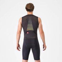 CASTELLI Kolesarski kombinezon - FREE SANREMO 3 - črna