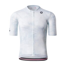 CASTELLI Kolesarski dres s kratkimi rokavi - GIRO109 TROFEO - bela