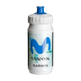 TACX Kolesarska steklenica za vodo - MOVISTAR 2026 - bela/svetlo modra