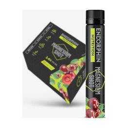 ENDORPHIN NUTRITION Kolesarska  prehrana - BOX MAGNESIUM SHOTY CHERRY 25ml/14ks