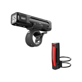 KNOG komplet luči - BLINDER PRO 700/PLUS 20 - črna/rdeča