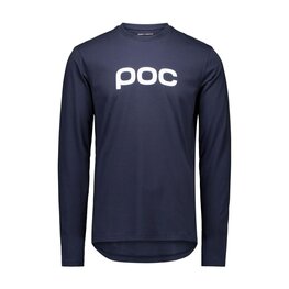 POC Kolesarska  majica z dolgimi rokavi - TEE LS - modra