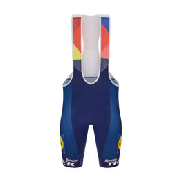 SANTINI Kolesarske kratke hlače z naramnicami - LIDL TREK 2025 - modra