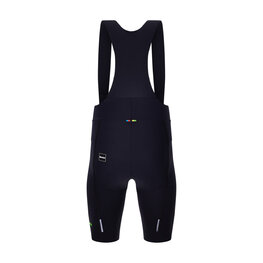 SANTINI Kolesarske kratke hlače z naramnicami - UCI WORLD CHAMPION - črna