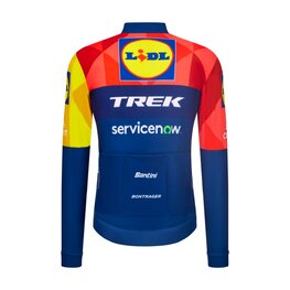 SANTINI Kolesarski dres z dolgimi rokavi poletni - LIDL TREK - LONG-SLEEVE JERSEY
