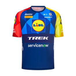 SANTINI Kolesarska  majica s kratkimi rokavi - LIDL TREK - TECHNICAL T-SHIRT