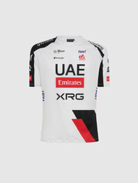 PISSEI Kolesarska  majica s kratkimi rokavi - UAE TEAM EMIRATES - XRG 2026  - bela/črna/rdeča