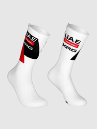 PISSEI Kolesarske klasične nogavice - UAE TEAM EMIRATES - XRG 2026  - bela/črna/rdeča