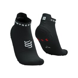COMPRESSPORT Kolesarske nizke nogavice - PRO RACING SOCKS V4.0 RUN - črna