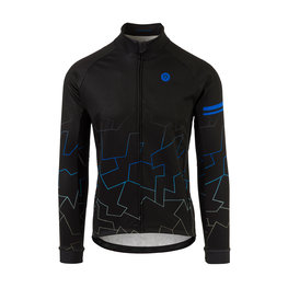 AGU Kolesarska  podaljšana jakna - CAMO OUTLINE TREND - bela/črna