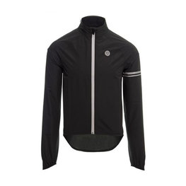 AGU Kolesarska  podaljšana jakna - ESSENTIAL RAIN - črna