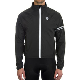 AGU Kolesarska  podaljšana jakna - ESSENTIAL RAIN - črna